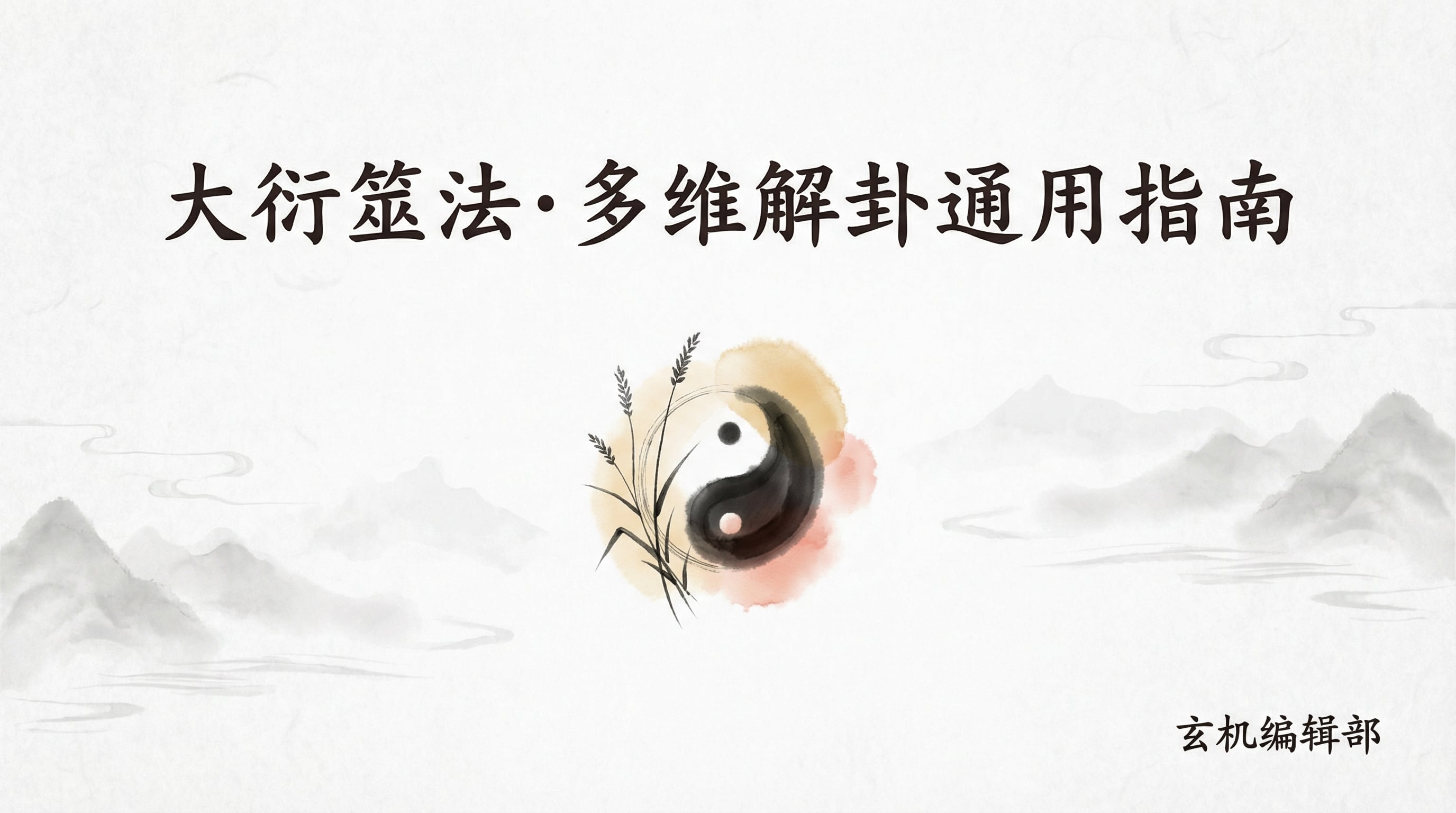 大衍筮法·多维解卦通用指南