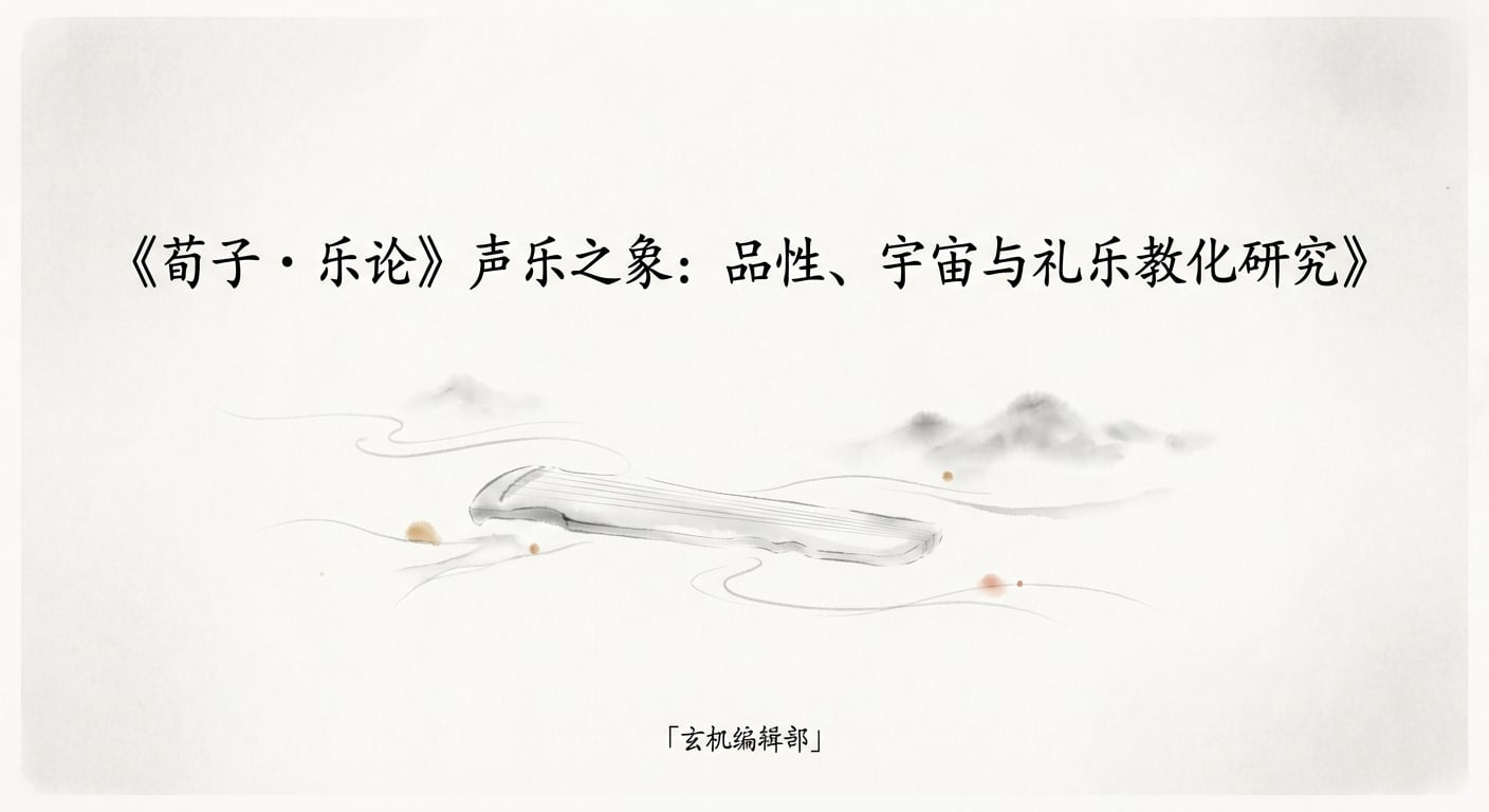 《荀子·乐论》声乐之象:品性、宇宙与礼乐教化研究