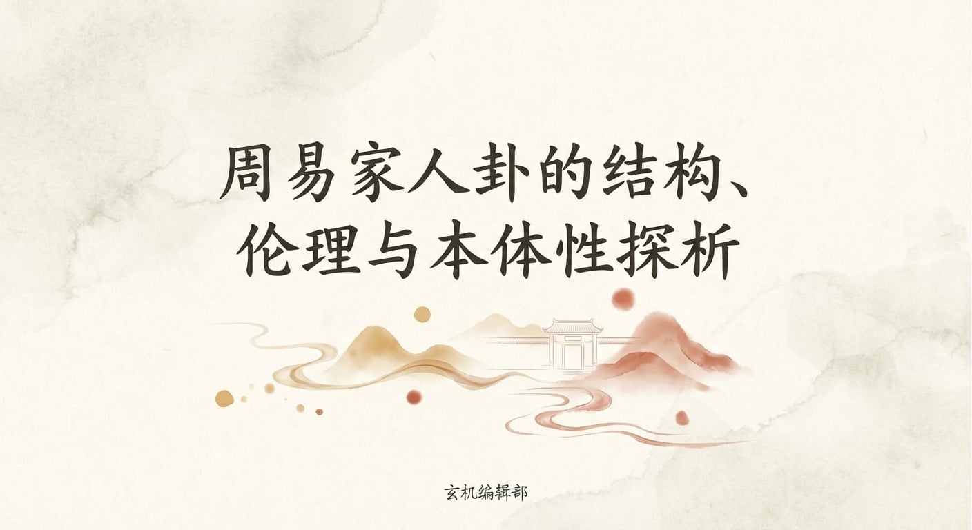 周易家人卦的结构、伦理与本体性探析